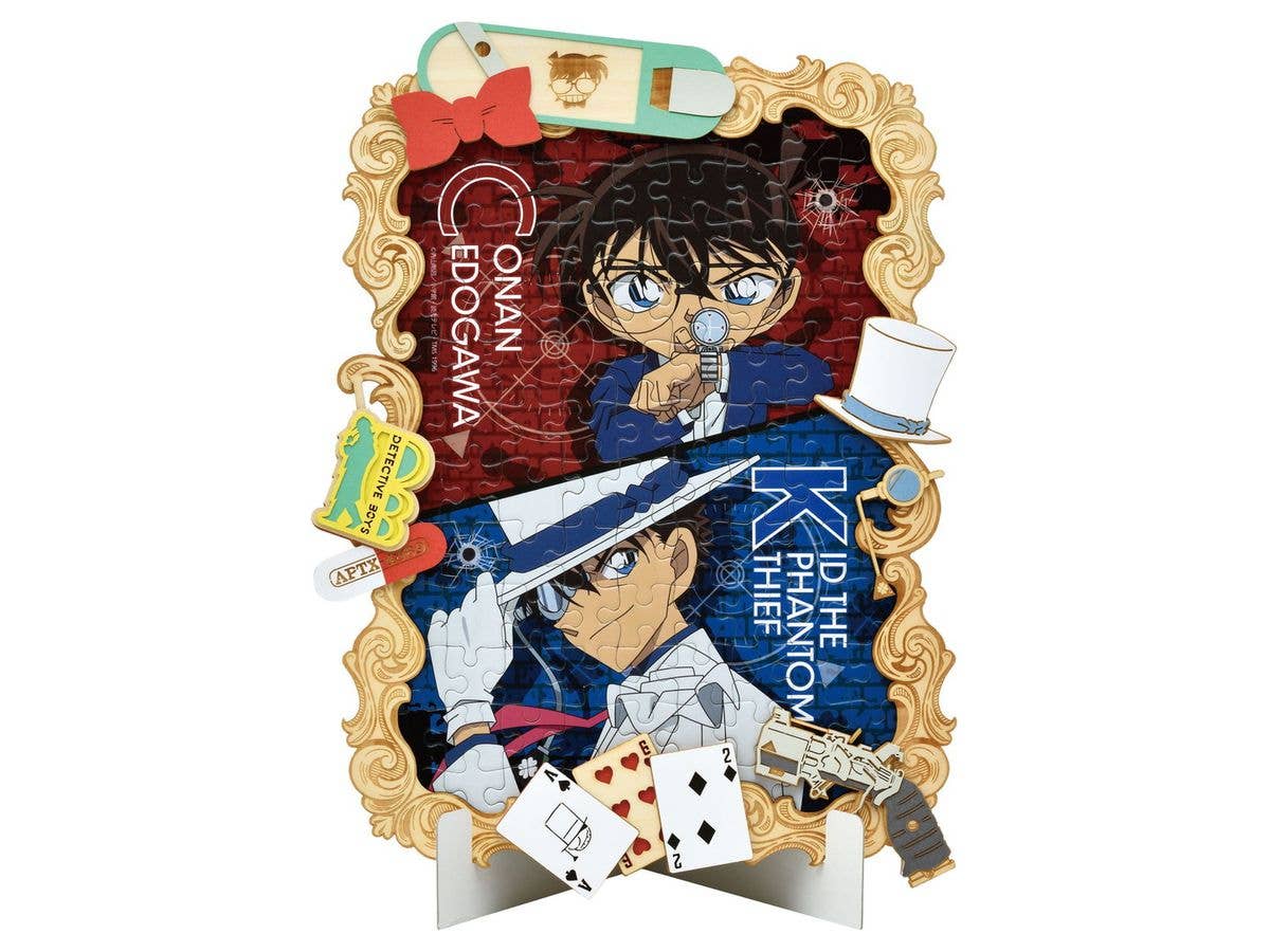 ジグソーパズル 名探偵コナン: アートデコレーションジグソー コナン&怪盗キッド 108ピース (No.108-DW03: 312 x 229mm)