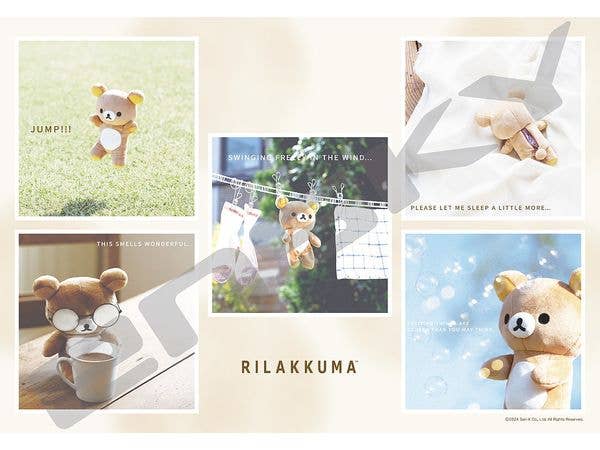 ジグソーパズル リラックマ: 1000ピース /リラックマがいる暮らし (No.1000T-517: 510 x 735mm)