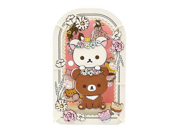 リラックマ: PAPER THEATER (ペーパーシアター) PT-L69 コリコグのフラワーティータイム