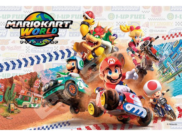 マリオカート ワールド: ジグソーパズル 300ピース 300-3183 マリオカートワールド 1