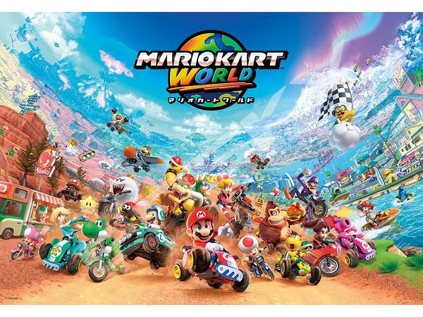 マリオカート ワールド: ジグソーパズル 1000ピース 1000T-554 マリオカートワールド 2