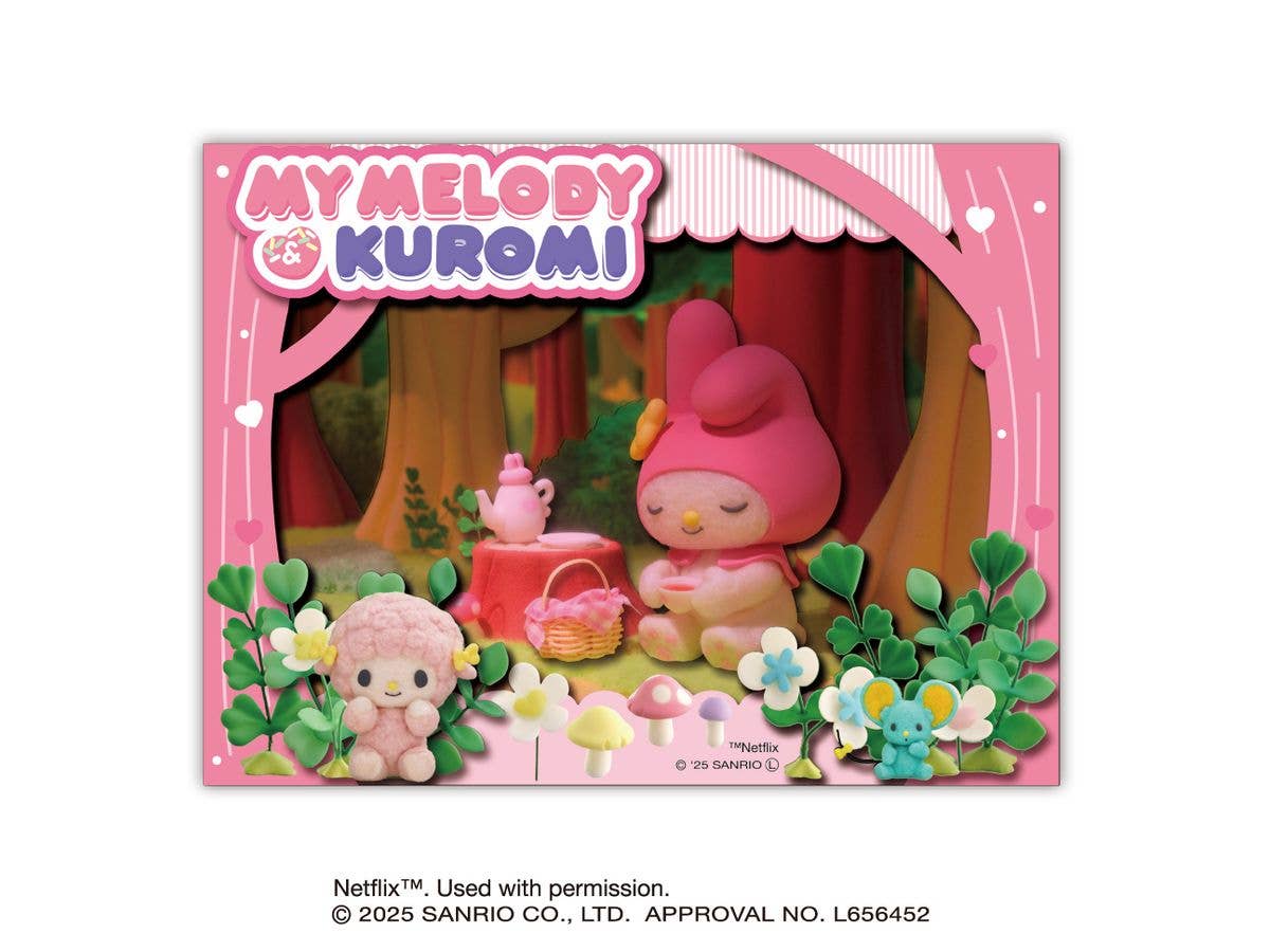 Netflixシリーズ My Melody & Kuromi: ペーパーシャドーアート SA-M66 マイメロデイ