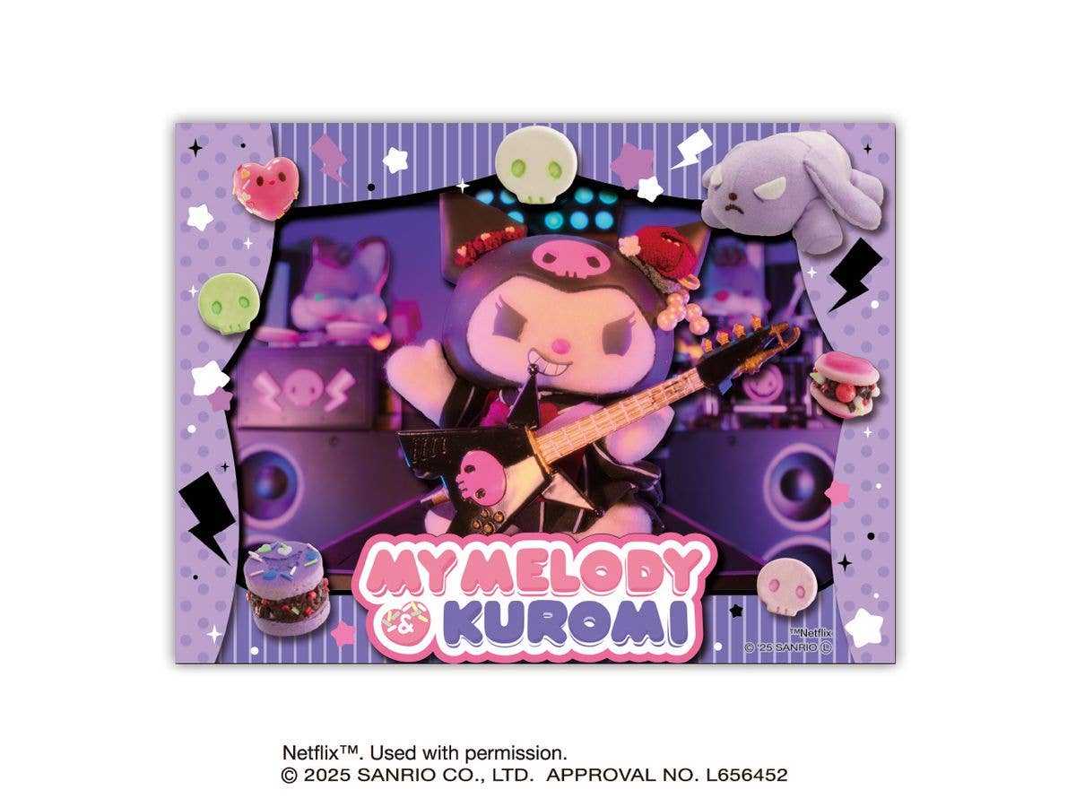 Netflixシリーズ My Melody & Kuromi: ペーパーシャドーアート SA-M67 クロミ