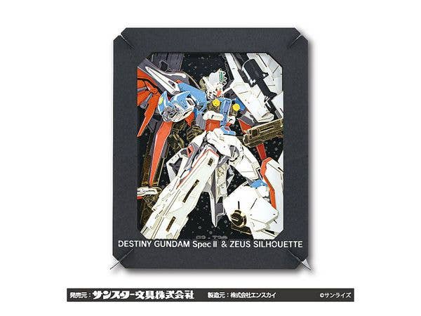 機動戦士ガンダムSEED FREEDOM:  PAPER THEATER(ペーパーシアター) / デスティニーガンダムSpecll & ゼウスシルエット PT-J10
