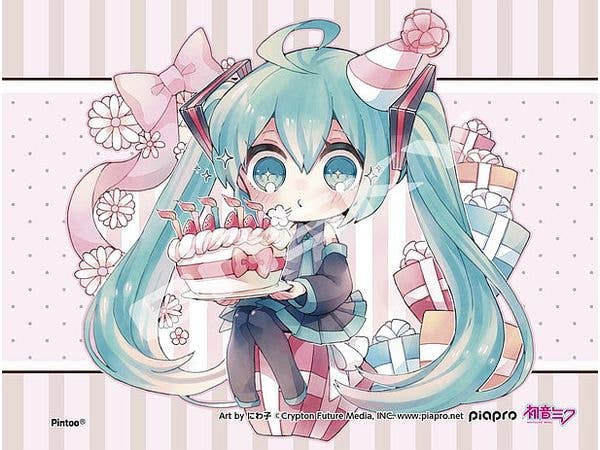 初音ミク: ジグソーパズル 127ピース MA-127 Birthday (76 x 102mm)