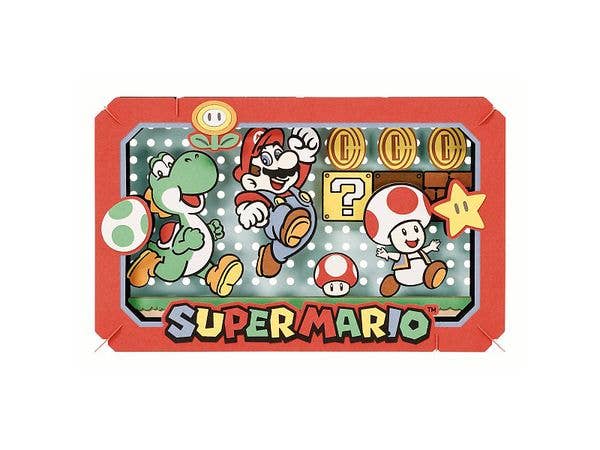 スーパーマリオ: PAPER THEATER (ペーパーシアター) PT-L114 スーパーマリオ