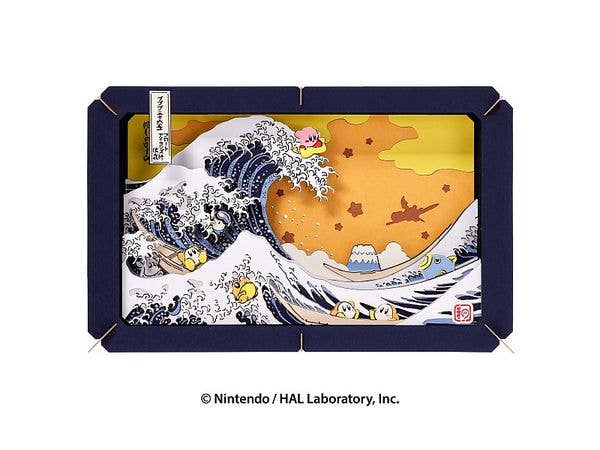 星のカービィ PAPER THEATER(ペーパーシアター) / プププ三十六景 フロートアイランズ沖浪裏 PT-L128