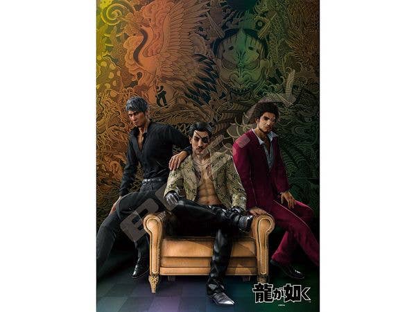 龍が如く ホロキラッジグソー ジグソーパズル500ピース [三人のレジェンド] 500-928 (380 x 530mm)