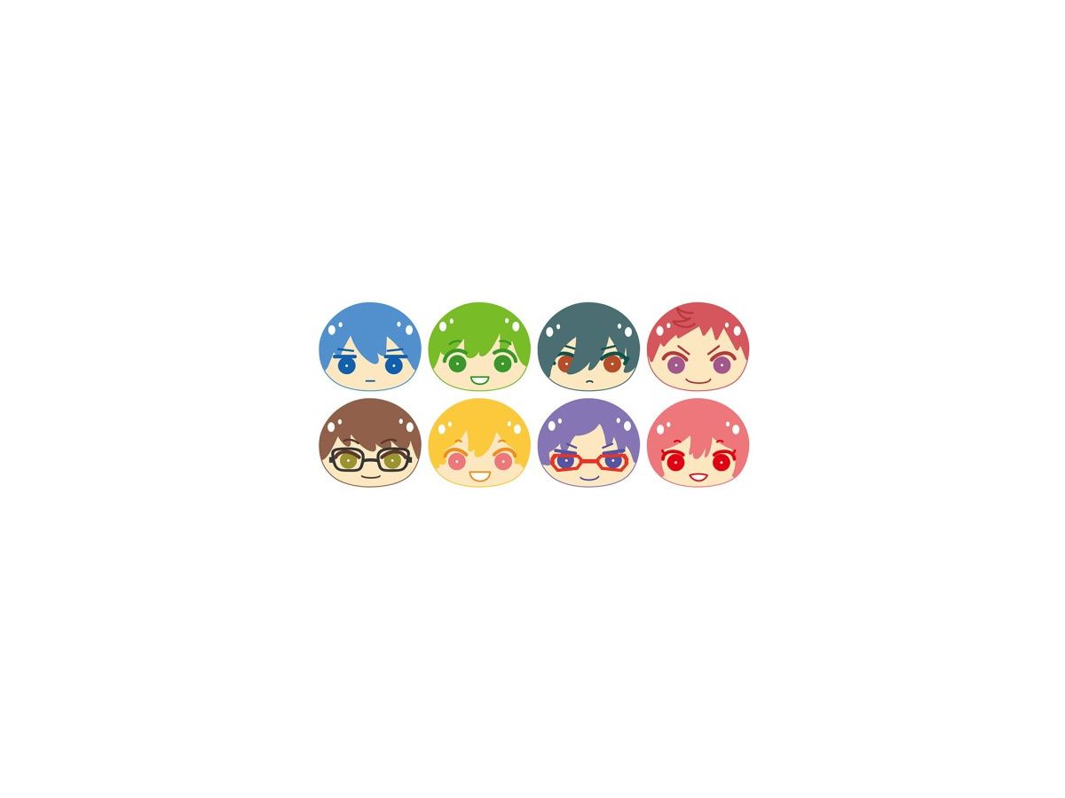 Free!: おまんじゅうにぎにぎマスコット Abox 1Box 8pcs