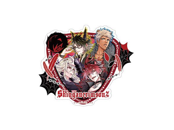 SHOW BY ROCK!!: トラベルステッカー 5 シンガンクリムゾンズ