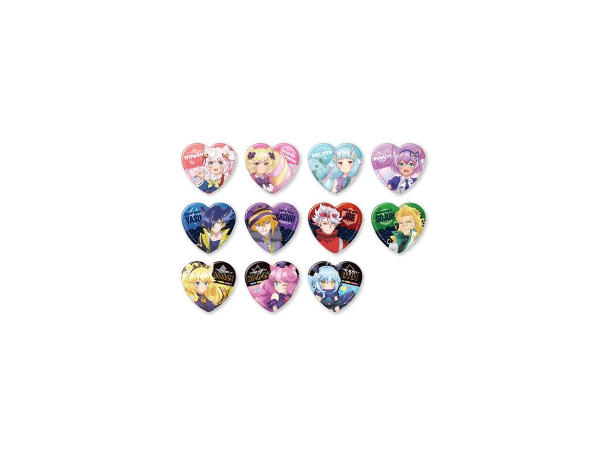 SHOW BY ROCK!! ましゅまいれっしゅ!!: はぁとかんばっじ!! 1Box 11pcs