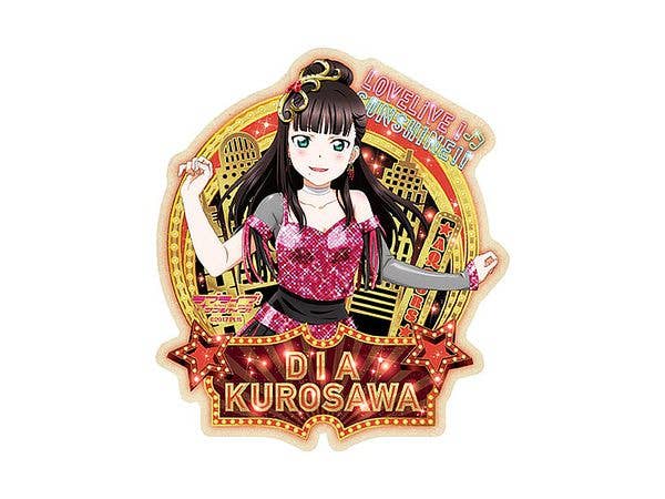 ラブライブ サンシャイン: トラベルステッカー (ブロードウェイ風) 4 黒澤ダイヤ