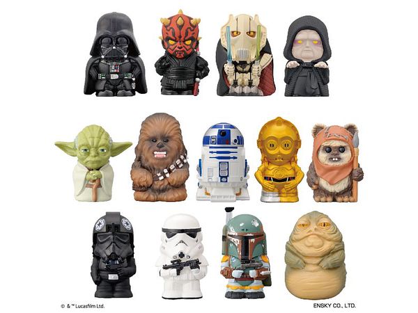 スター・ウォーズ: ソフビパペットマスコット セレクション 1Box 13pcs