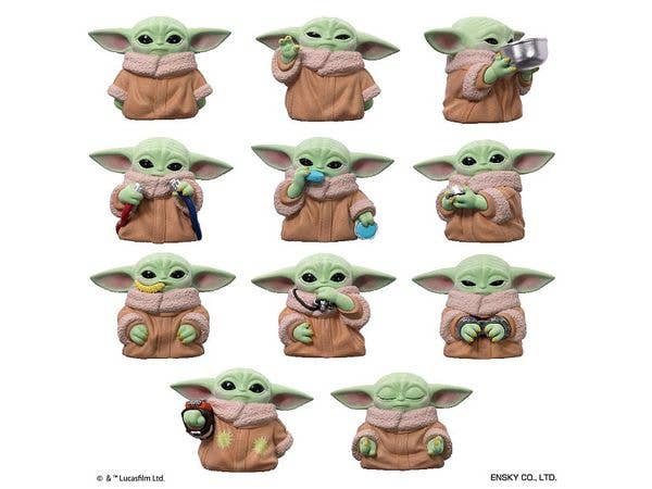 スター・ウォーズ マンダロリアン: グローグー ソフビパペットマスコット 1Box 11pcs (再販)