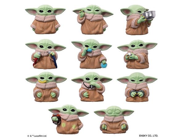 スター・ウォーズ マンダロリアン: グローグー ソフビパペットマスコット 1Box 11pcs