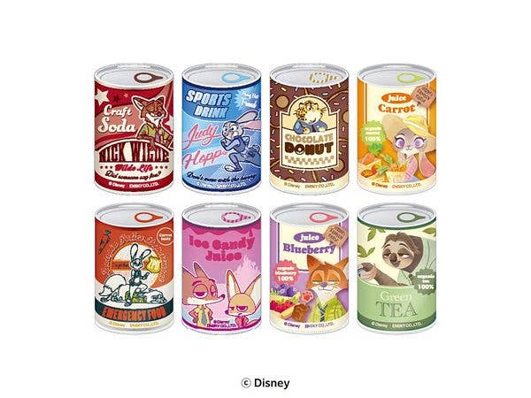 ズートピア: mitamemo缶バッジ 1Box 8pcs (再販)
