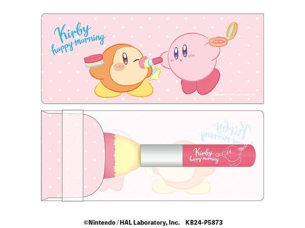 星のカービィ カービィ・ハッピーモーニング メイクブラシ(ケース付き)
