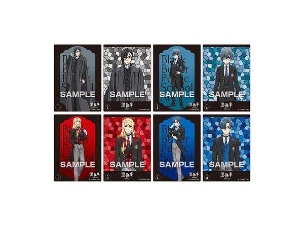 アニメ 黒執事 -寄宿学校編-: クリアカードコレクションガム 通常版 1Box 16pcs