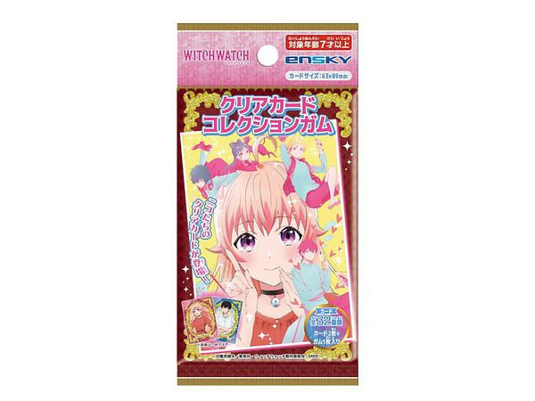 TVアニメ ウィッチウォッチ: クリアカードコレクションガム 1Box 16pcs