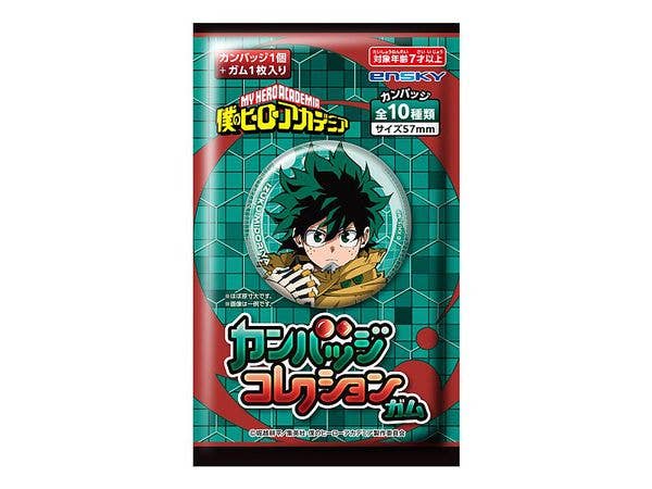 TVアニメ僕のヒーローアカデミア: カンバッジコレクションガム 1Box 10pcs