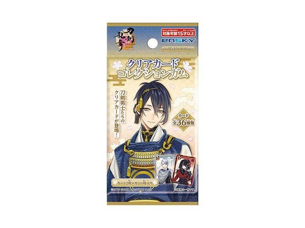 刀剣乱舞ONLINE: クリアカードコレクションガム 1Box 18pcs
