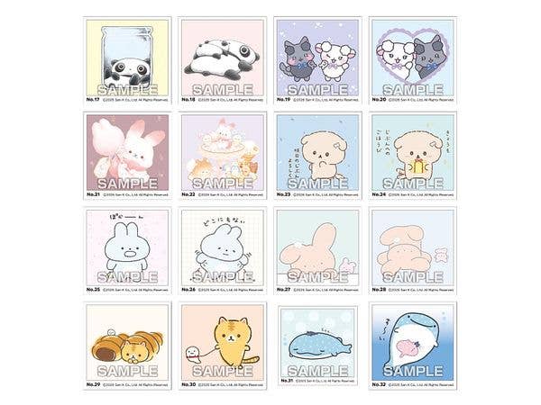 サンエックスユニバース: シールコレクションガムつき 1Box 20pcs