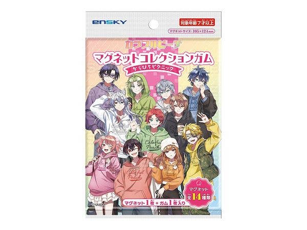 カラフルピーチ: マグネットコレクションガム からぴちピクニック 1Box 14pcs
