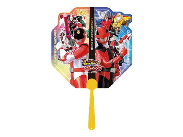 ダイカットうちわ 快盗戦隊ルパンレンジャーVS警察戦隊パトレンジャー