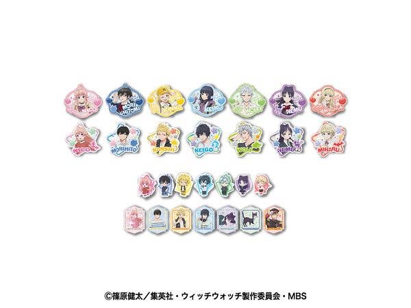 TVアニメ ウィッチウォッチ: トラベルステッカーコレクション 1Box 14pcs