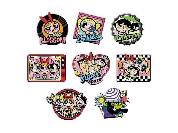 パワーパフガールズ: ビッグピンズコレクション 1Box 8pcs