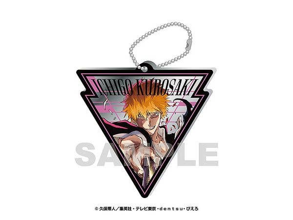 【新品】　BLEACH　下敷き　キーホルダー　銀魂　ミラー　グッズ4点　まとめ BLEACH: 千年血戦篇 ミラーアクリルキーホルダー 6.朽木白哉