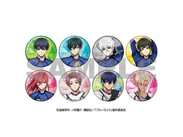 TVアニメ ブルーロック: ラメキラカンバッジコレクション ver.  VS U-20 JAPAN 1Box 8pcs