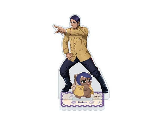 ゴールデンカムイ x どうぶつフォーゼ アクリルスタンド 10. 鯉登少尉