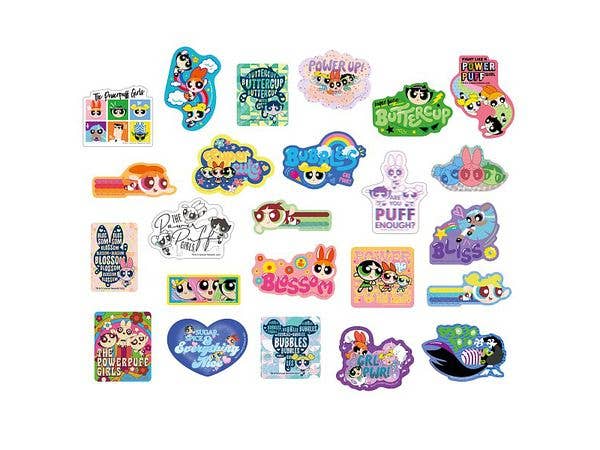 パワーパフガールズ: ニコいりステッカー 1Box  12pcs