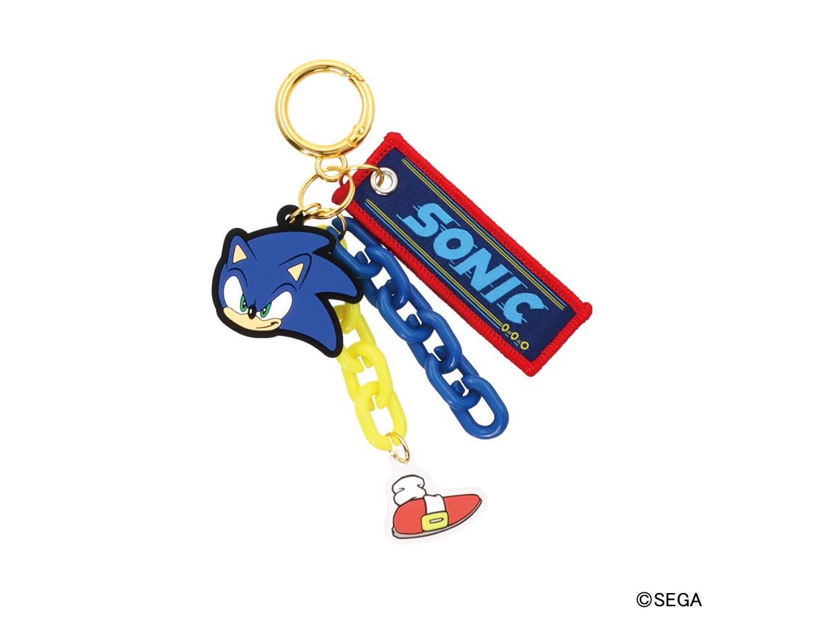 ソニック・ザ・ヘッジホッグ: じゃらじゃらキーホルダー 1. SONIC