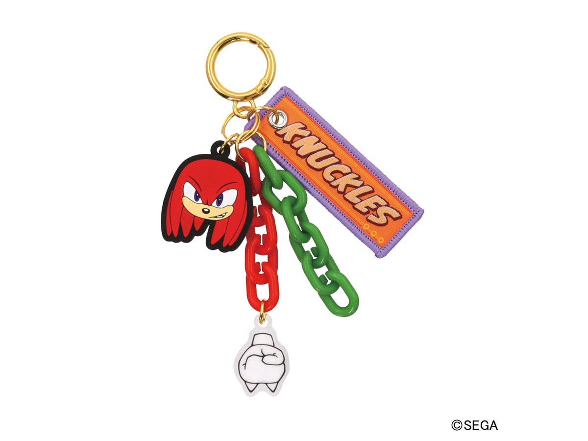 ソニック・ザ・ヘッジホッグ: じゃらじゃらキーホルダー 3. KNUCKLES