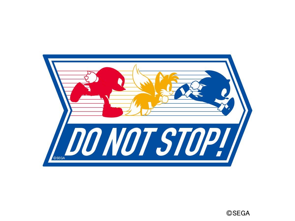ソニック・ザ・ヘッジホッグ: 注意表記ステッカー 8