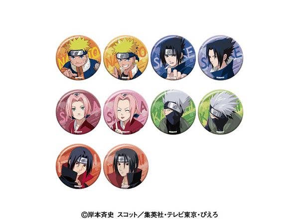 NARUTO -ナルト-: ラメキラカンバッジコレクション 1Box 10pcs