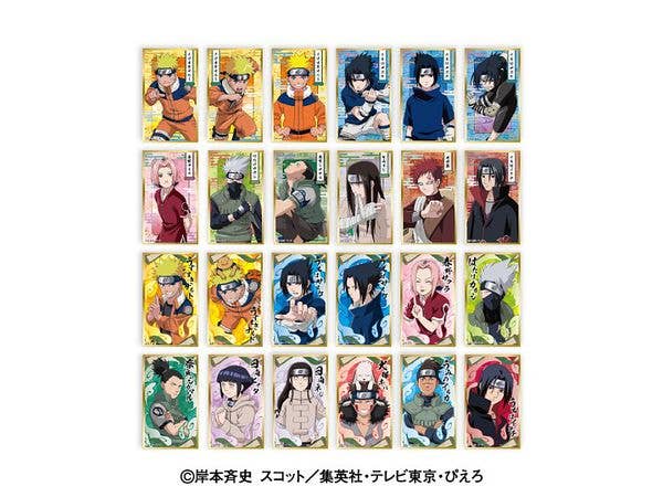 NARUTO -ナルト-: 華絵札色紙コレクション 1Box 12pcs