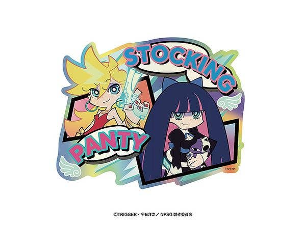 New PANTY & STOCKING with GARTERBELT: プリズムトラベルステッカー 3. パンティ&ストッキング