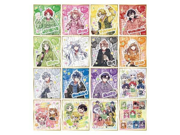 カラフルピーチ: 色紙コレクション からぴちピクニック 1Box 16pcs