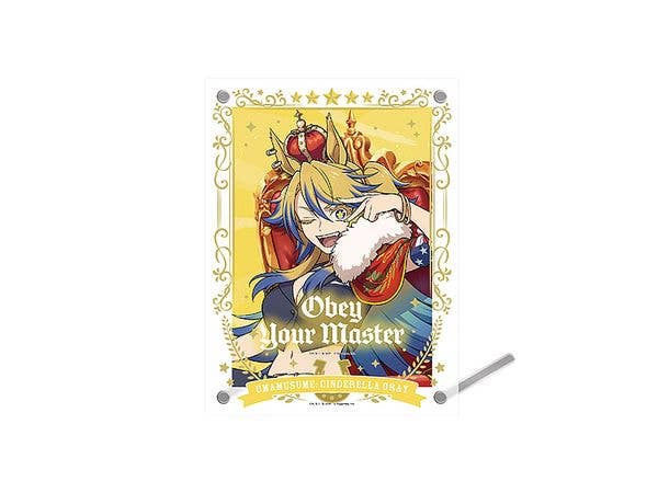 アニメ ウマ娘 シンデレラグレイ: ブロマイド付きアクリルフォトフレーム 5. オベイユアマスター-CHAMPIONS-