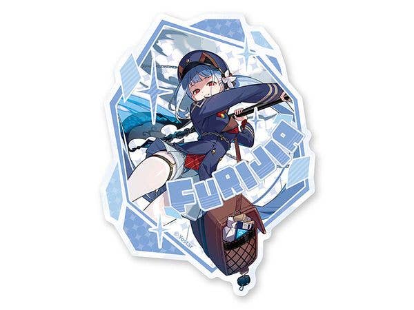 ステラソラ: トラベルステッカー 4.フリージア