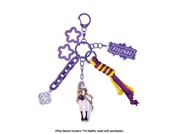 KPOPガールズ! デーモン・ハンターズ: じゃらじゃらキーホルダー  1. RUMI