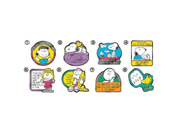 PEANUTS: ピンズコレクション 1Box 8pcs
