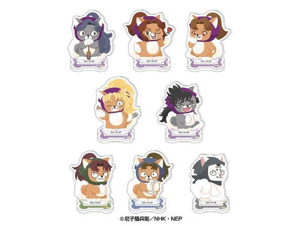 忍たま乱太郎: どうぶつフォーゼ アクリルスタンド3 1Box 8pcs
