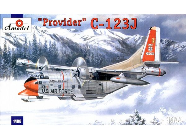 1/144 C-123J プロバイダー 雪上仕様輸送機