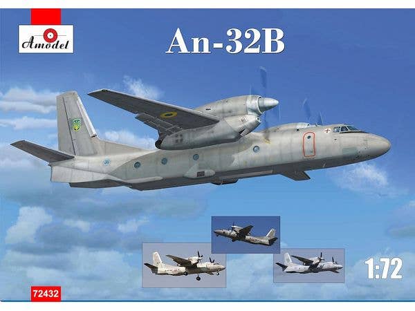 1/72 アントノフ An-32B ターボプロップ機''ウクライナ空軍''