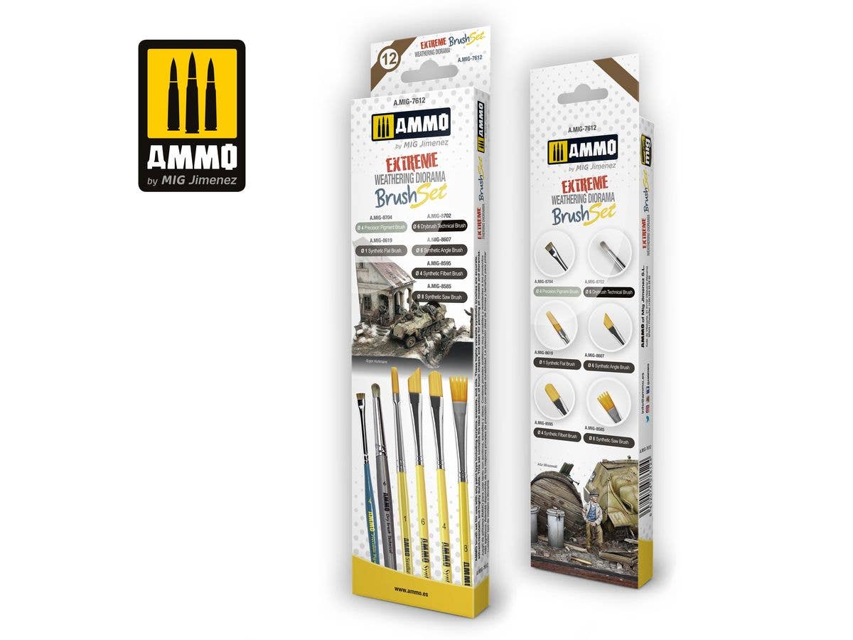 エクストリーム ウェザリング ダイオラマ ブラシセット