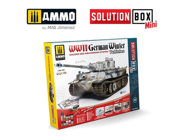 ソリューションボックス ミニ: WW.II ドイツ軍用車両 (冬季)